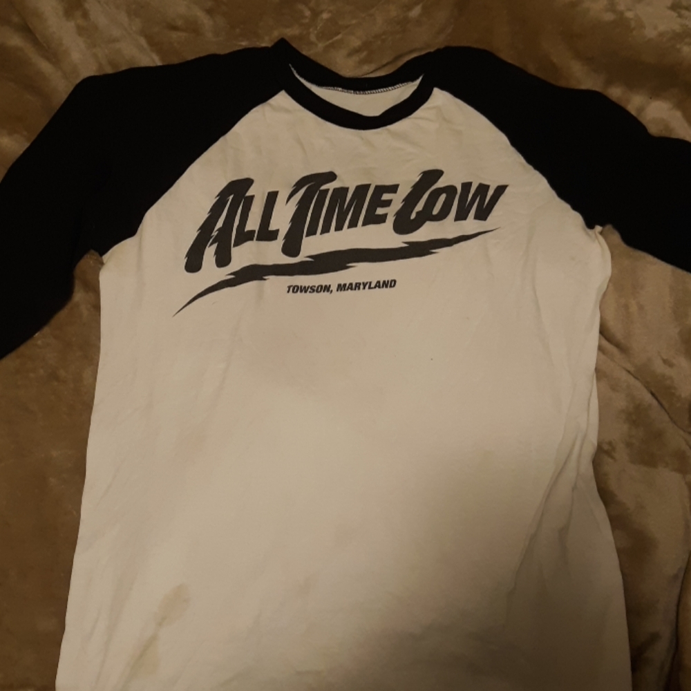 All time low baseball tee